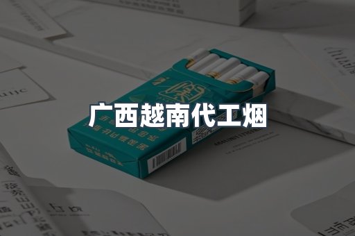 广西越南代工烟